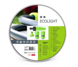 Wąż ogrodowy ECOLIGHT z kompletem przyłączy - 3/4'', 20 m - CELLFAST