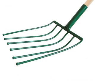 Widły 6-zębne do buraków z trzonkiem drewnianym T 100 cm