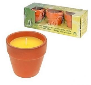 Świece odstraszające komary - Citronella - 3 sztuki