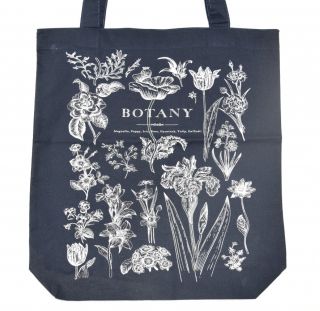 Torba bawełniana na zakupy - 42 x 38 x 8 cm - granatowa - Botany