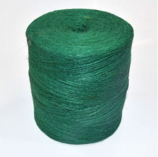 Sznurek jutowy - TEX 730/3 - zielony - 1000 g