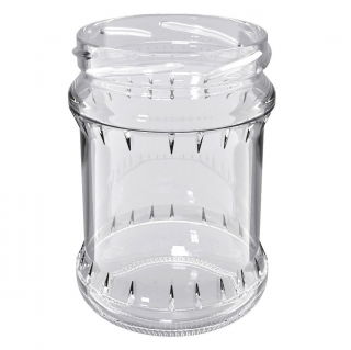 Słoiki zakręcane szklane na dżemy i przetwory z owoców - fi 82 - 500 ml z zakrętkami - 8 szt.