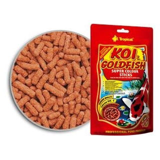 Pokarm wybarwiający dla karpi koi i złotych rybek w oczkach wodnych i stawach ogrodowych - 120g