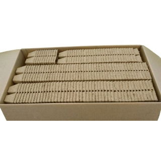 Doniczki torfowe kwadratowe 6x6 cm - 12 sztuk
