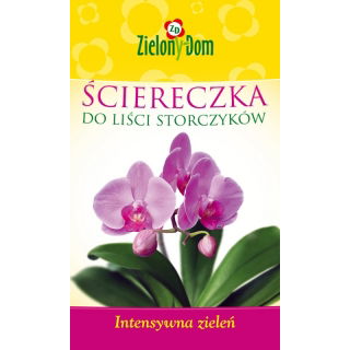 Ściereczka do liści storczyków - intensywna zieleń