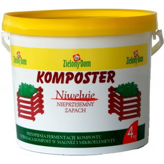 Komposter - wzbogaca kompost i niweluje nieprzyjemny zapach - 4 kg