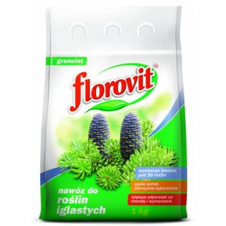 Nawóz do iglaków - zwiększa odporność na choroby i mróz - Florovit - 1 kg