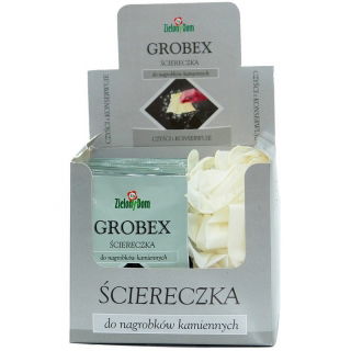 Grobex - ściereczka do nagrobków - Zielony Dom