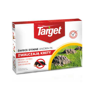 Anorin - świece przeciwko kretom - prosta i szybka likwidacja szkodników - Target - 3 szt.