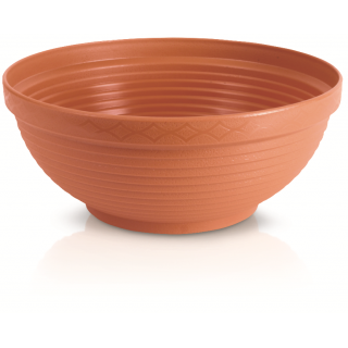 Doniczka niska Misa śr. 20 cm - terakota
