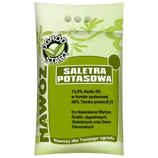 Saletra potasowa - nawóz azotowo-potasowy do ogrodu - 2 kg