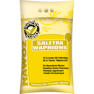 Saletra wapniowa - nawóz azotowo-wapniowy do ogrodu - 2 kg