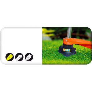 Linka tnąca do podkaszarki, żyłka tnąca - 2,0mm, 15m - okrągła - CELLFAST