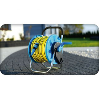 Stojak na wąż ogrodowy ALUPLUS - 1/2", 45 m - CELLFAST