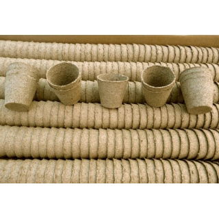 Doniczki torfowe okrągłe 8 cm śr. - 1400 sztuk