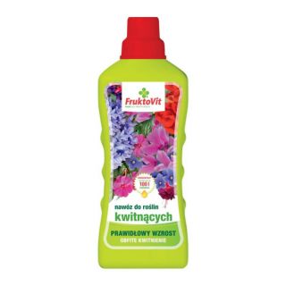Nawóz mineralny do roślin kwitnących - Fruktovit - 1 litr
