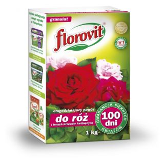 Nawóz 100 dni do róż i innych krzewów kwitnących - Florovit - 1 kg