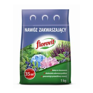 Nawóz zakwaszający - łatwy w stosowaniu - Florovit - 1 kg
