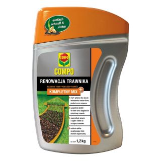 Renowacja trawnika - kompletny zestaw - Compo - 1,2 kg