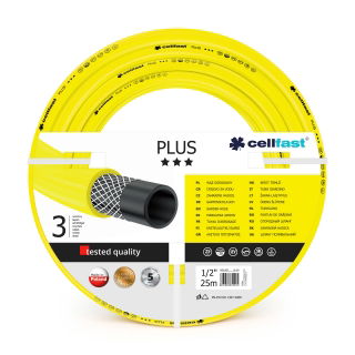 Wąż ogrodowy PLUS - 1/2", 25m - CELLFAST