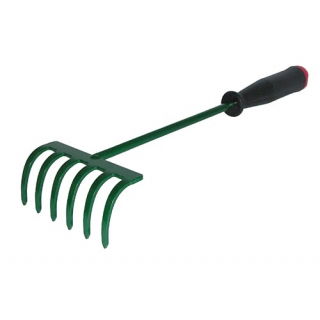 Grabki 6 zębów z rękojeścią - 30 cm