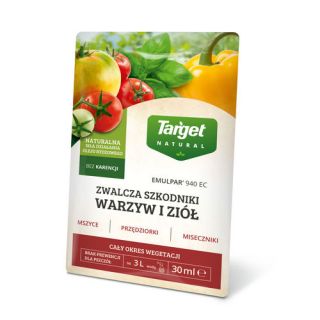 Emulpar 940 EC do warzyw - oprysk na większość popularnych szkodników - Target - 30 ml