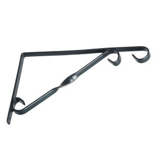 Wieszak do koszy wiszących - czarny - 30 cm