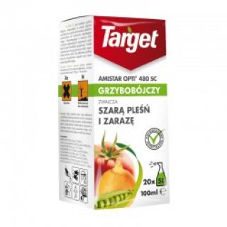 Amistar Opti 480 SC - na szarą pleśń, zarazę i inne choroby grzybowe - Target - 10 ml