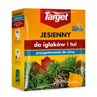 Nawóz jesienny do iglaków - zwiększa mrozoodporność i zimotrwałość iglaków - Target - 1 kg