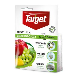 Topas 100 EC - na choroby grzybowe jabłoni, gruszy, winorośli i innych - Target - 20 ml