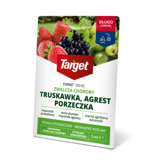 Topas 100 EC - na choroby grzybowe truskawki, porzeczki, agrestu i innych - Target - 5 ml