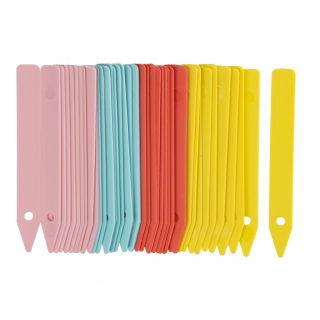 Kolorowe etykiety do oznaczania sadzonek i siewek 10 cm - 40 sztuk