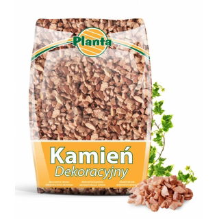 Kamień - grys czerwony koralowy - Rosa Corallo - 12 - 16 mm - Planta - 20 kg