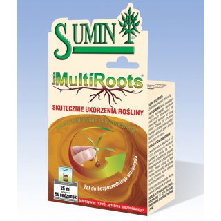 Multiroots - wydajny nawóz w żelu wspomagający ukorzenianie - Sumin - 25 ml