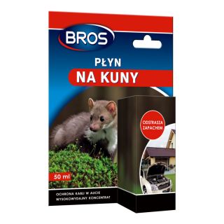 Płyn na kuny - działa do 8 tygodni - Bros - 50 ml