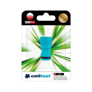 Przyłącze na kran z gwintem zewnętrznym - 1/2'' - CELLFAST