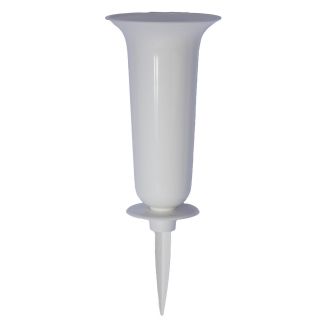 Wazon wbijany Dama - biały