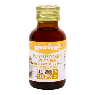 Podpuszczka mikrobiologiczna płynna - 50 ml
