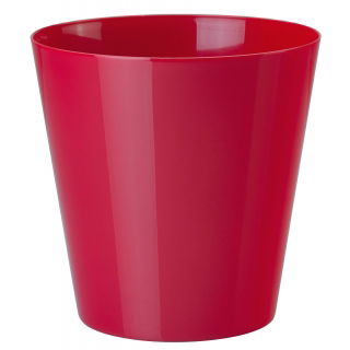 Osłonka okrągła Vulcano - 17 cm - wiśniowa