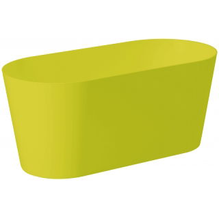 Skrzynka owalna Vulcano - 23 cm - pistacjowa