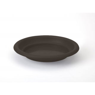 Podstawka do doniczki okrągłej Agawa - 24 cm - mokka