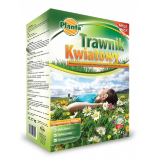 Trawnik kwiatowy - mieszanka traw gazonowych oraz kwiatów - 2,7 kg