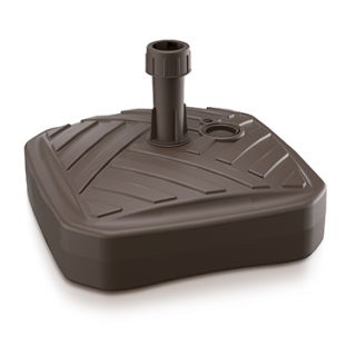 Podstawa parasola/Stojak na parasol kwadratowy Umbrella Base Board - 39 cm - umbra, ciemny brąz