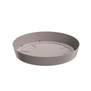 Lekka podstawka do doniczki Lofly - 10,5 cm - kamienny szary