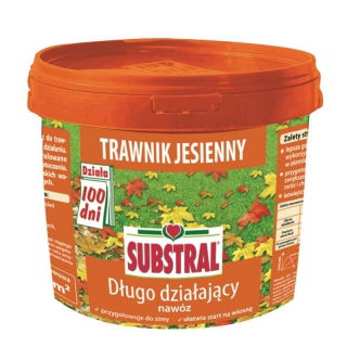 Nawóz długo działający do trawnika - jesienny - 100 dni - Substral - 5 kg