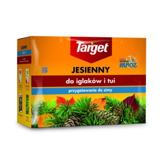 Nawóz jesienny do iglaków - zwiększa mrozoodporność i zimotrwałość iglaków - Target - 4 kg