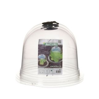Szklarenka - klosz - do ochrony przed nagłymi przymrozkami - 33 x 31 cm - 3 szt.