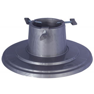 Stojak do choinek Orbit - 39,5 cm - srebrny