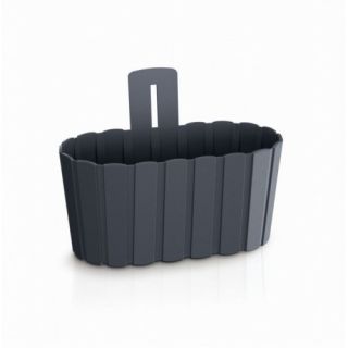 Doniczka naścienna Boardee Wall - 27,4 cm - antracyt