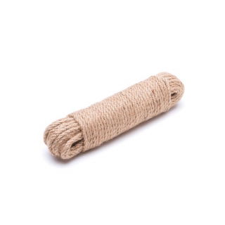 Lina jutowa - naturalna - 4mm/20m